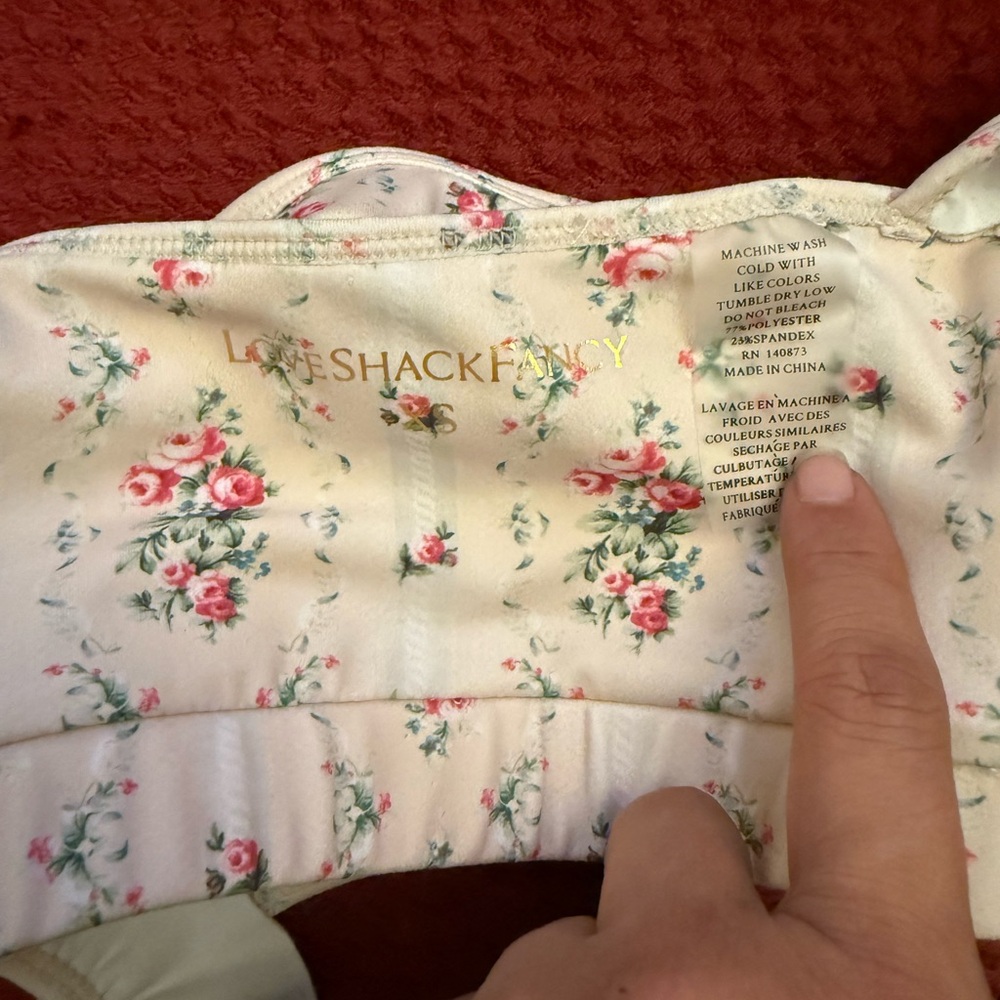 LoveShackFancy Palmira Bra - Picture 7 of 7